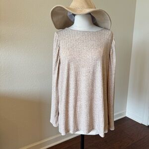 Banana Republic Light Brown Knit Top